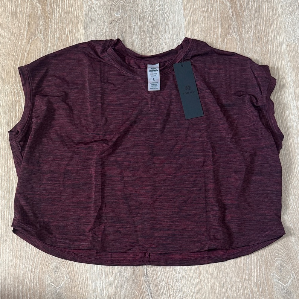 mono b cropped top